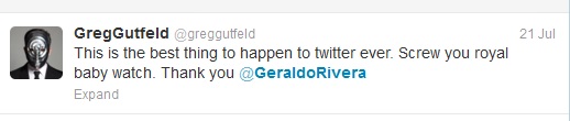 Greg Gutfeld on Geraldo Rivera Image