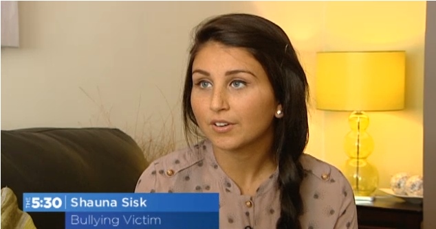 Shauna Sisk, TV3, Cyberbullying